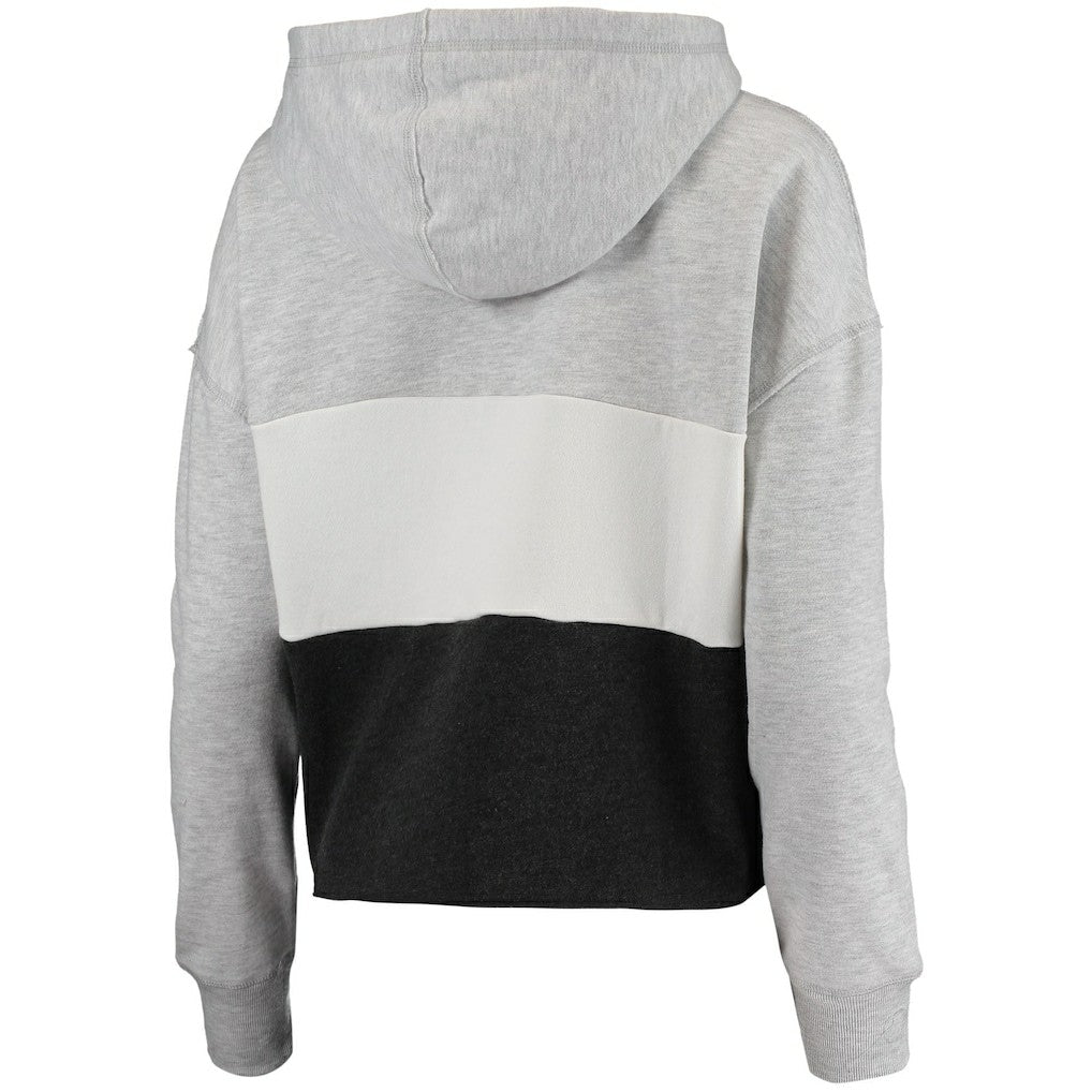 47 brand Brooklyn Nets '47 Women's Lizzy Cutoff Pullover Hoodie