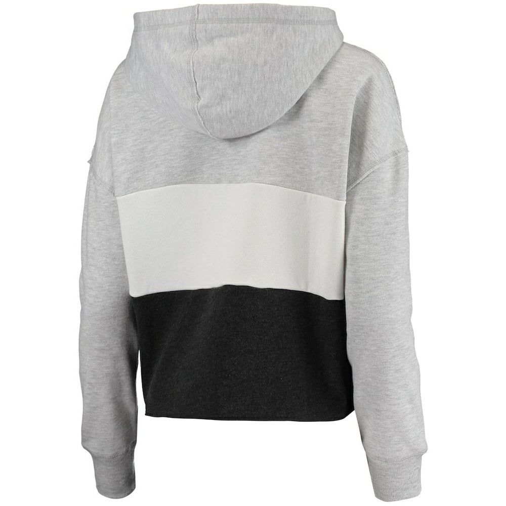 47 brand Brooklyn Nets '47 Women's Lizzy Cutoff Pullover Hoodie