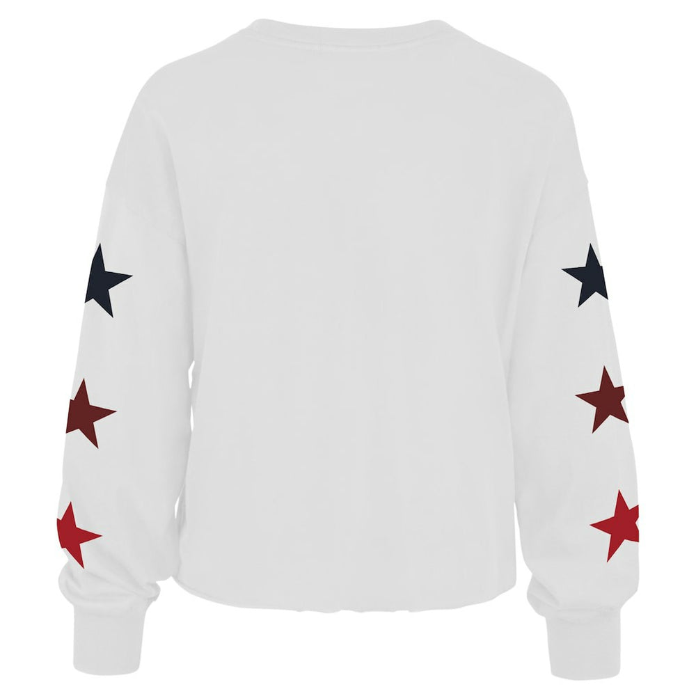 47 brand Brooklyn Nets '47 Women's 2021/22 City Edition Call Up Parkway Long Sleeve T-Shirt