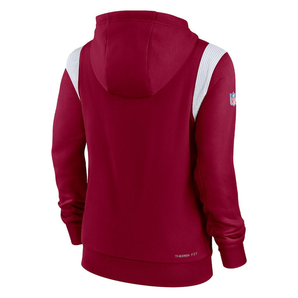 Women's Sideline Stack Performance Pullover Hoodie - Washington Commanders Hoodies
