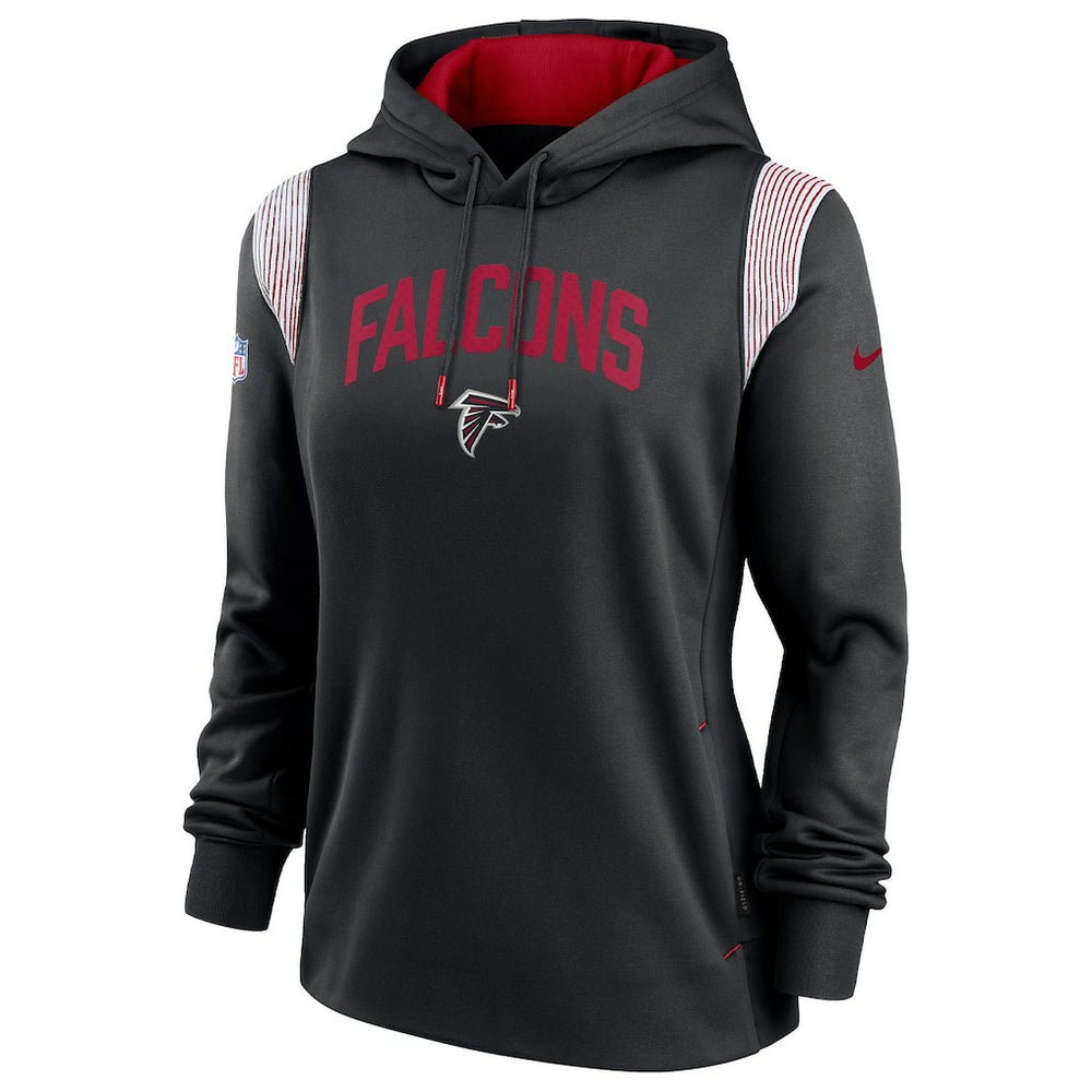Women's Sideline Stack Performance Pullover Hoodie - Atlanta Falcons Hoodies