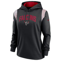 Women's Sideline Stack Performance Pullover Hoodie - Atlanta Falcons Hoodies