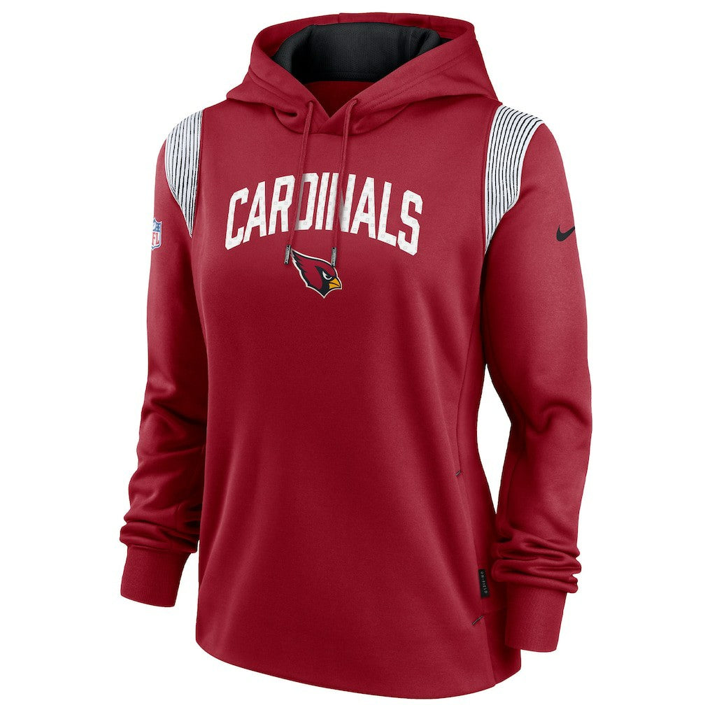 Women's Sideline Stack Performance Pullover Hoodie - Arizona Cardinals Hoodies