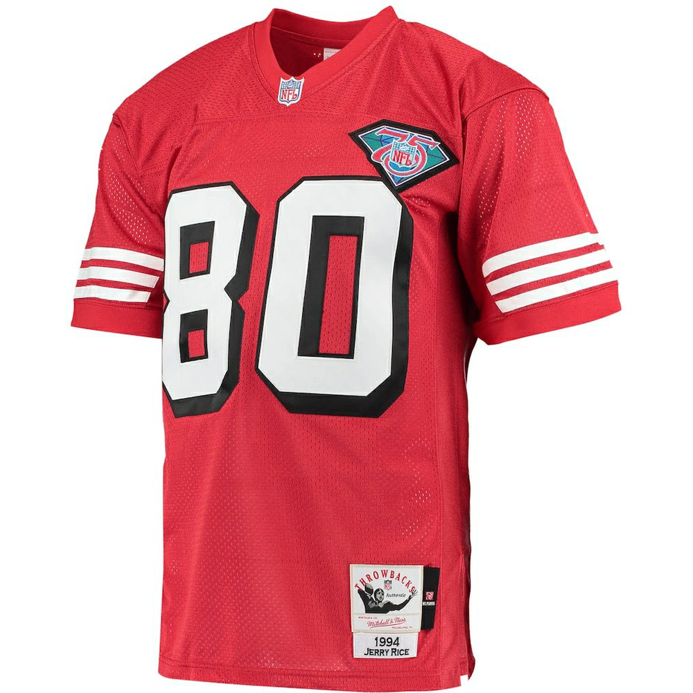 Jerry Rice  1994 Authentic Throwback Retired Player Jersey - San Francisco 49ers Jerseys