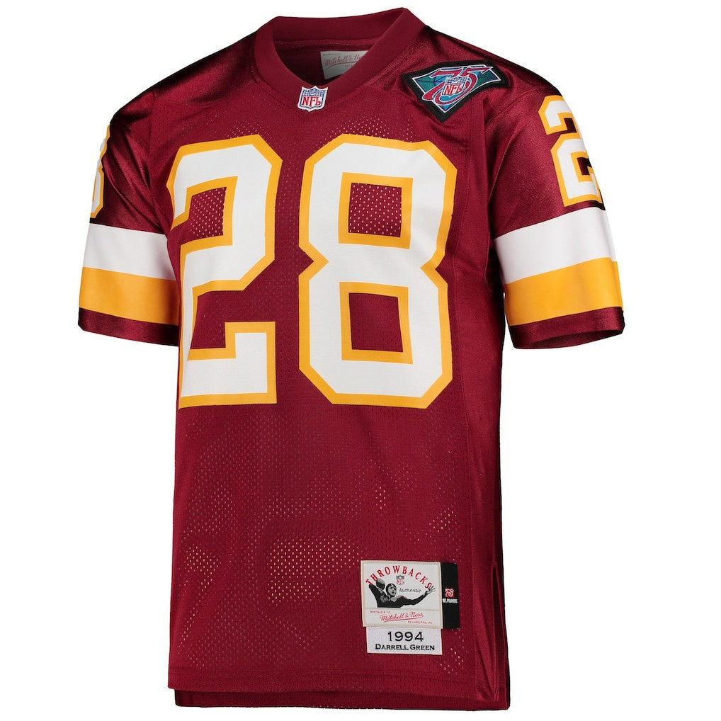 Darrell Green Washington Football Team 1994 Authentic Throwback Retired Player Jersey - Washington Commanders Jerseys