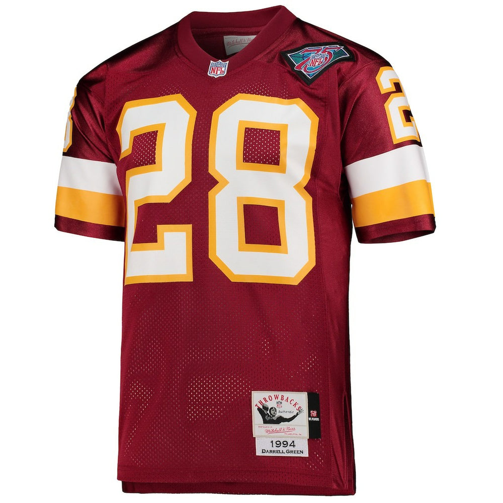 Darrell Green Washington Football Team 1994 Authentic Throwback Retired Player Jersey - Washington Commanders Jerseys