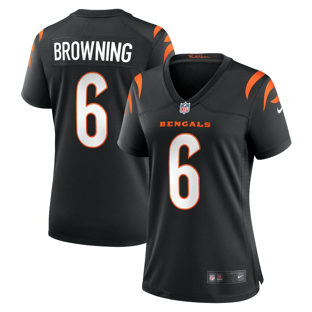 Jake Browning  Women's Game Jersey - Cincinnati Bengals Jerseys