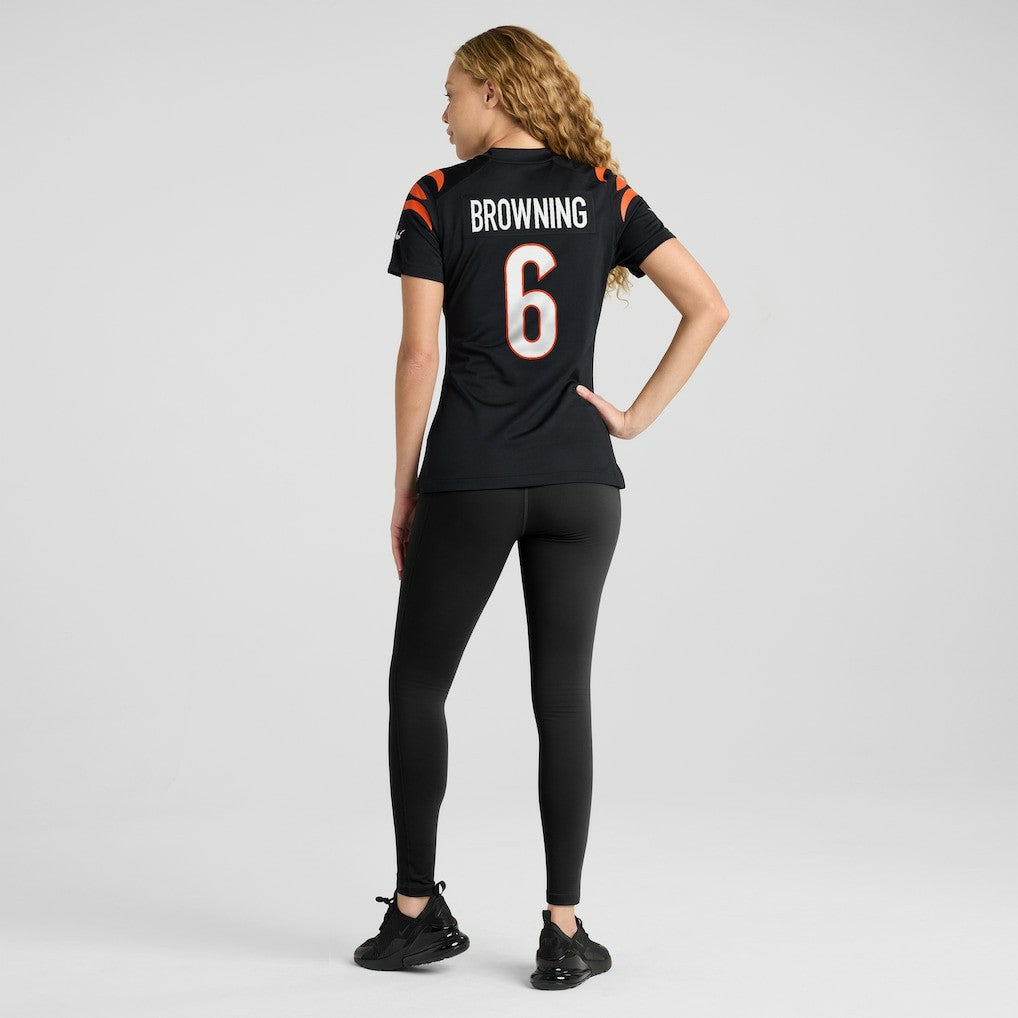 Jake Browning  Women's Game Jersey - Cincinnati Bengals Jerseys