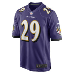 Ar'Darius Washington  Player Game Jersey - Baltimore Ravens Jerseys