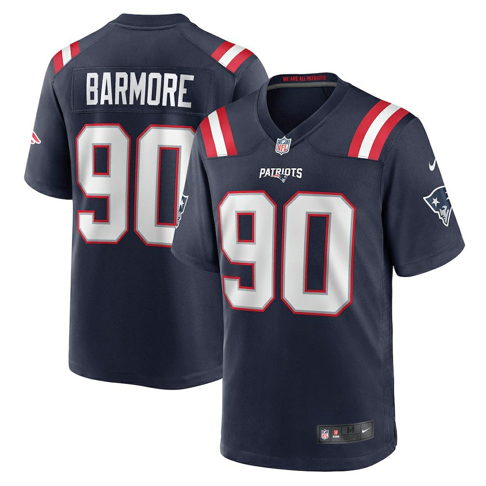Christian Barmore  Player Game Jersey - New England Patriots Jerseys