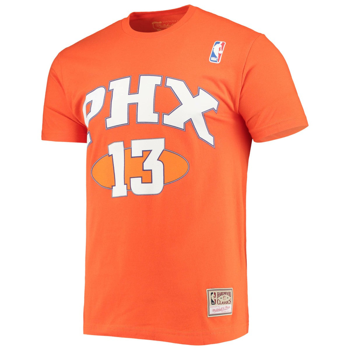 Mitchell & Ness Steve Nash Phoenix Suns Hardwood Classics Stitch Name & Number T-Shirt