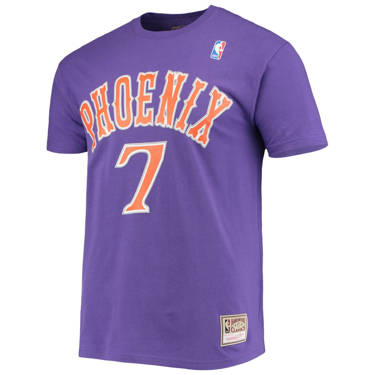 Mitchell & Ness Kevin Johnson Phoenix Suns Hardwood Classics Stitch Name & Number T-Shirt