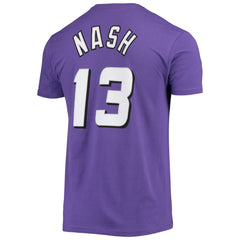 Mitchell & Ness Steve Nash Phoenix Suns Hardwood Classics Stitch Name & Number T-Shirt