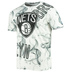 Brooklyn Nets FISLL Asymmetric Bold Smoke T-Shirt