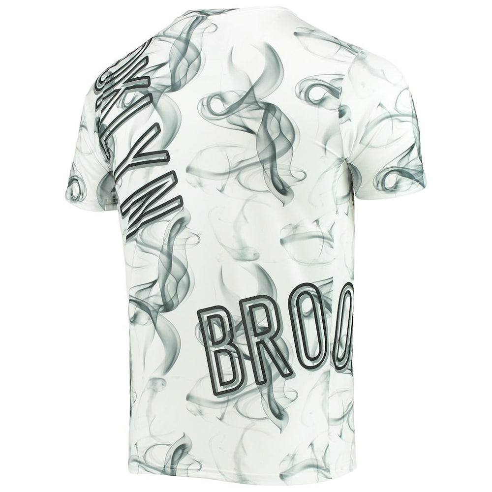Brooklyn Nets FISLL Asymmetric Bold Smoke T-Shirt