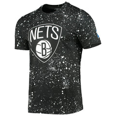 Brooklyn Nets FISLL Splatter Print T-Shirt