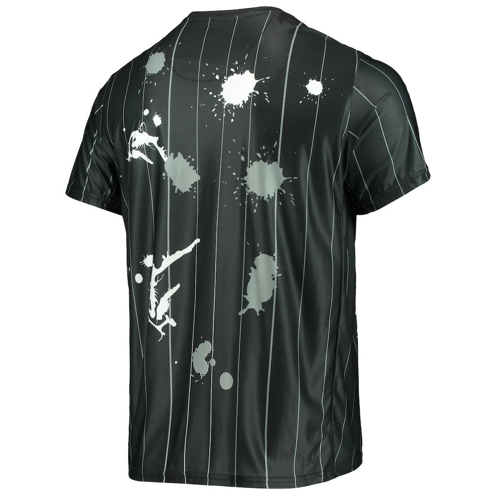 Brooklyn Nets FISLL Striped Splatter T-Shirt