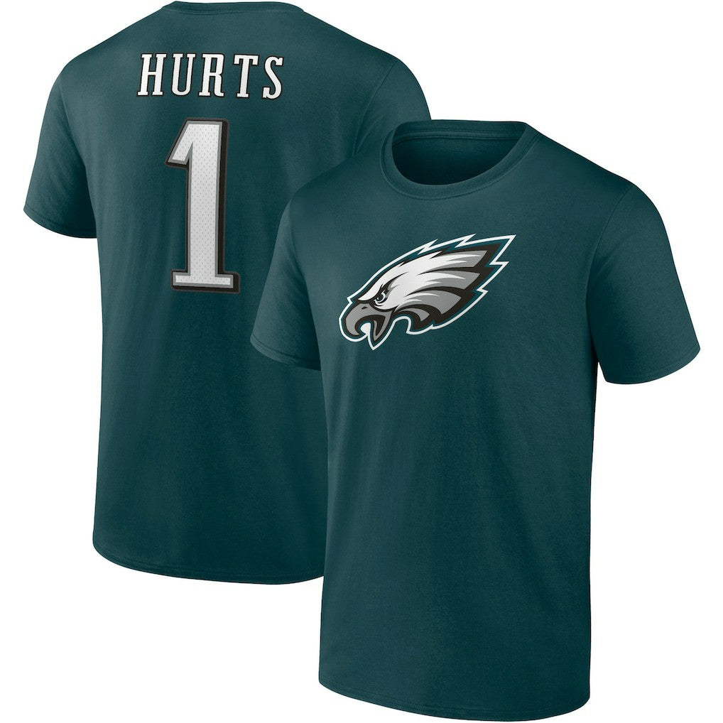 Jalen Hurts  Player Icon T-Shirt - Philadelphia Eagles T-shirts