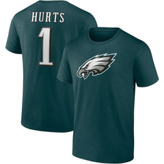 Jalen Hurts  Player Icon T-Shirt - Philadelphia Eagles T-shirts