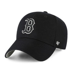 Black Boston Red Sox '47 Team MVP Adjustable Hat