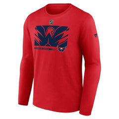 NHL Washington Capitals Fanatics Authentic Pro Core Collection Secondary Long Sleeve T-Shirt