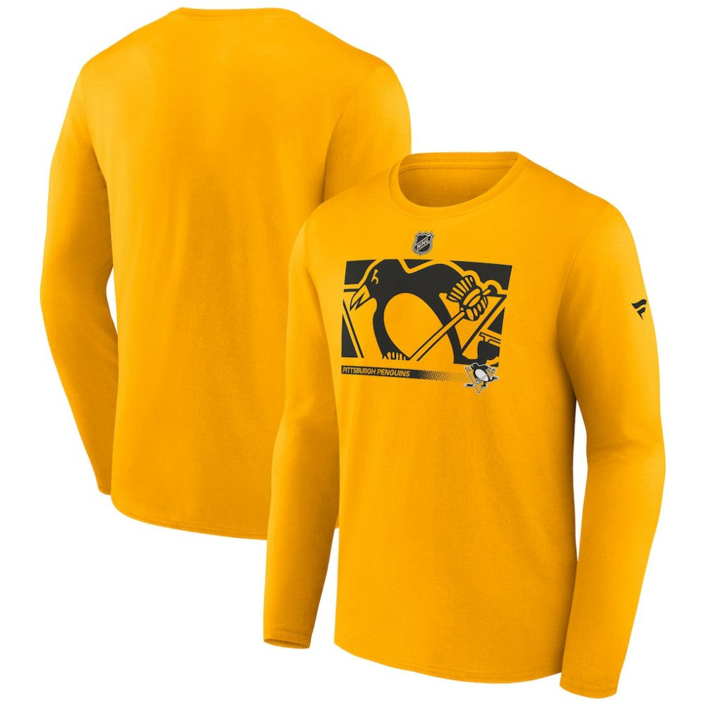 NHL Pittsburgh Penguins Fanatics Authentic Pro Core Collection Secondary Long Sleeve T-Shirt