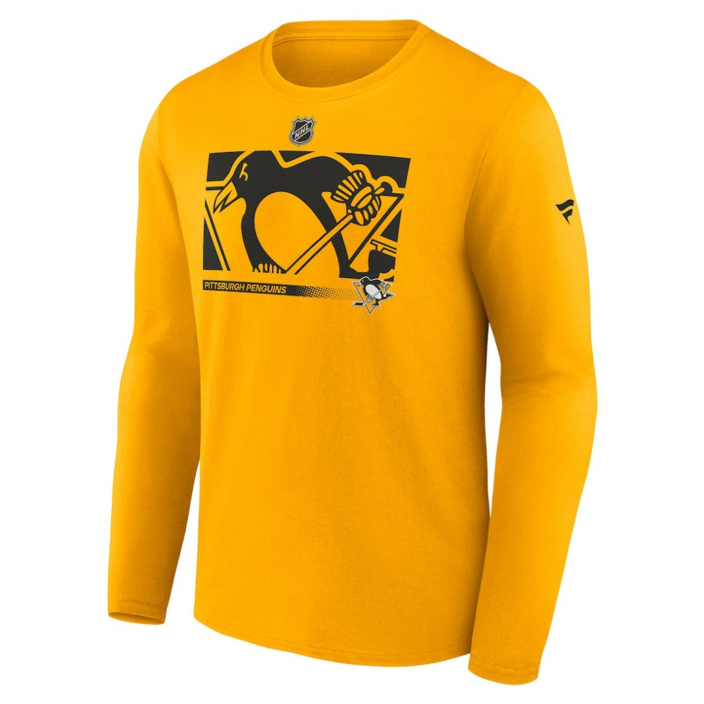NHL Pittsburgh Penguins Fanatics Authentic Pro Core Collection Secondary Long Sleeve T-Shirt