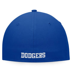 White/Royal Los Angeles Dodgers Fanatics Iconic Color Blocked Fitted Hat
