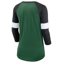 Women's Football Pride Raglan 3/4-Sleeve T-Shirt - New York Jets T-shirts
