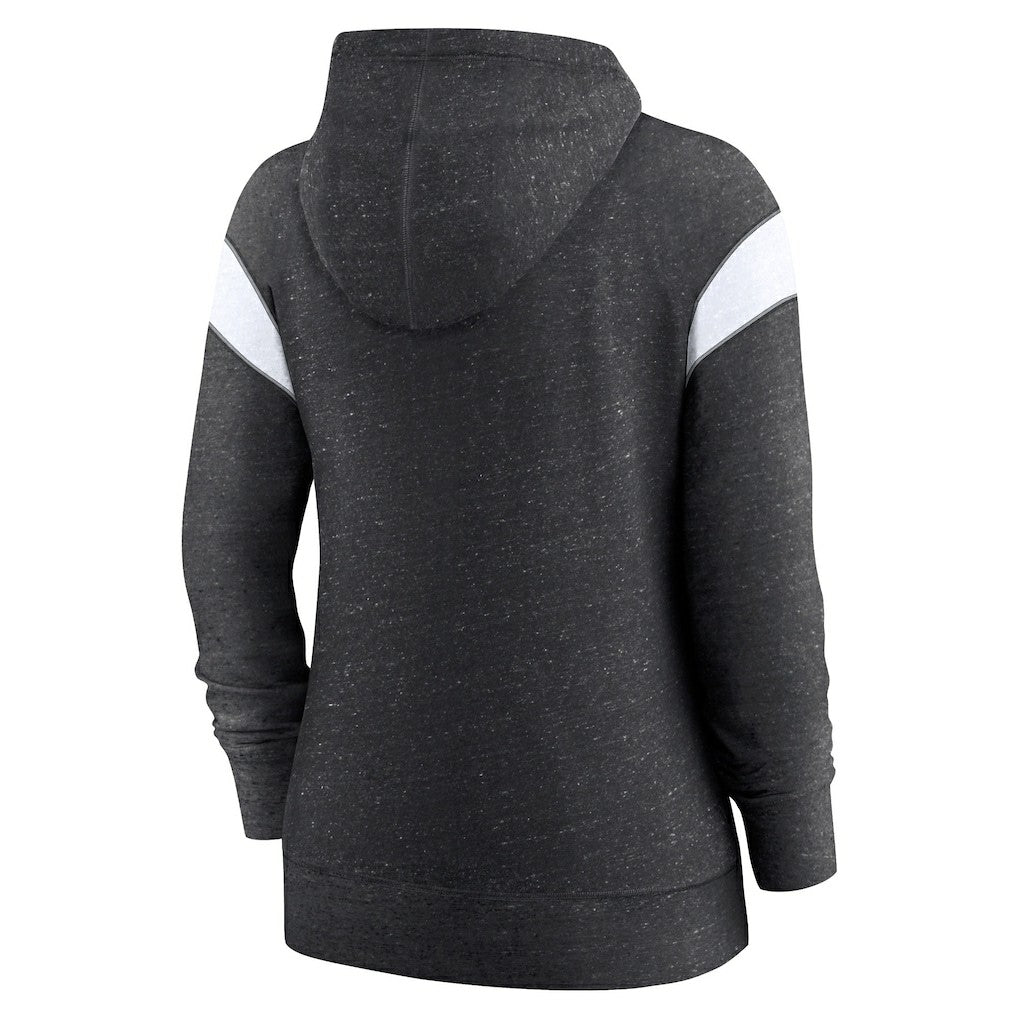 Women's Plus Size Monaco Full-Zip Lightweight Hoodie - Las Vegas Raiders Hoodies