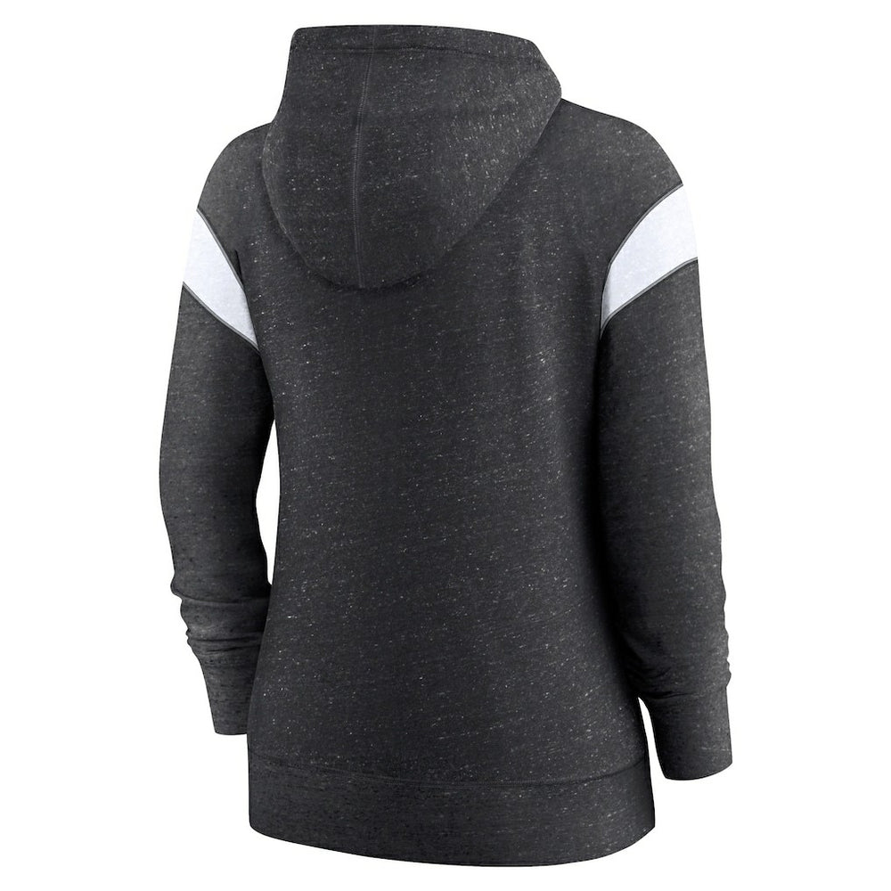 Women's Plus Size Monaco Full-Zip Lightweight Hoodie - Las Vegas Raiders Hoodies