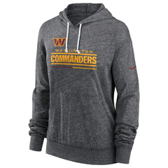 Women's Team Spirit Gym Vintage Lightweight Hoodie Top - Washington Commanders Hoodies
