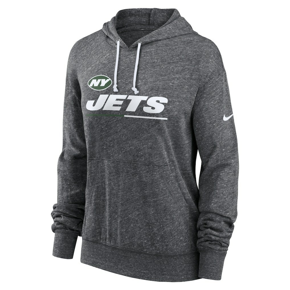 Women's Team Spirit Gym Vintage Lightweight Hoodie Top - New York Jets Hoodies