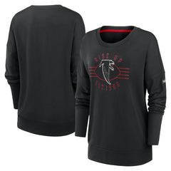 Women's Rewind Playback Icon Performance Pullover Sweatshirt - Atlanta Falcons Pullover