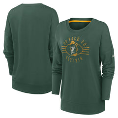 Women's Rewind Playback Icon Performance Pullover Sweatshirt - Green Bay Packers Pullover