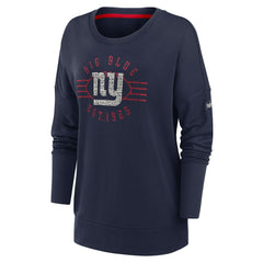 Women's Rewind Playback Icon Performance Pullover Sweatshirt - New York Giants Pullover