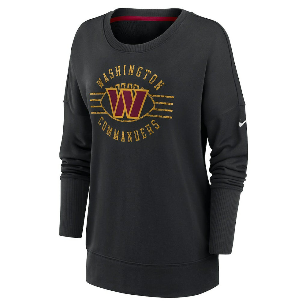Women's Rewind Playback Icon Performance Pullover Sweatshirt - Washington Commanders Pullover