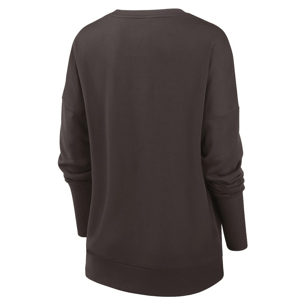 Women's Rewind Playback Icon Performance Pullover Sweatshirt - Cleveland Browns Pullover