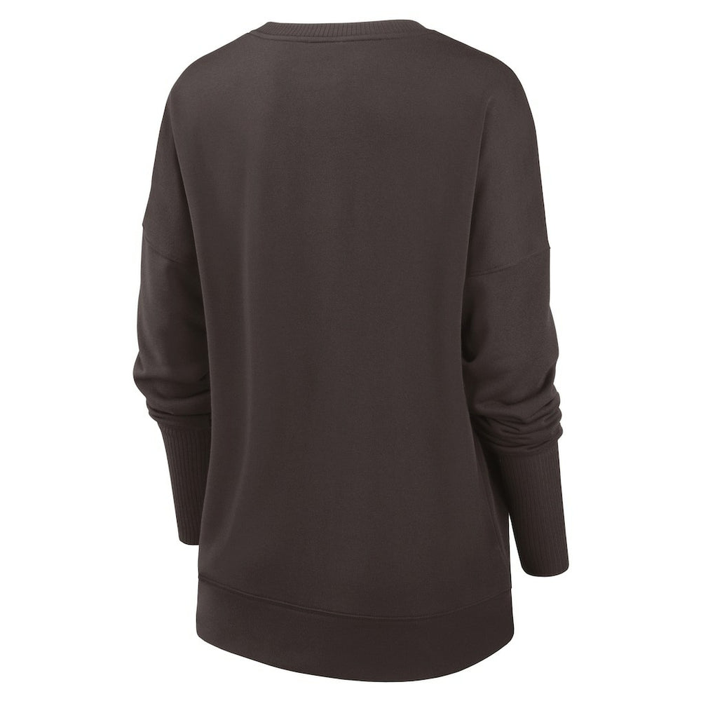 Women's Rewind Playback Icon Performance Pullover Sweatshirt - Cleveland Browns Pullover