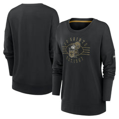 Women's Rewind Playback Icon Performance Pullover Sweatshirt - New Orleans Saints Pullover