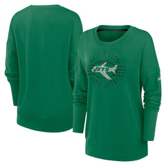 Women's Rewind Playback Icon Performance Pullover Sweatshirt - New York Jets Pullover