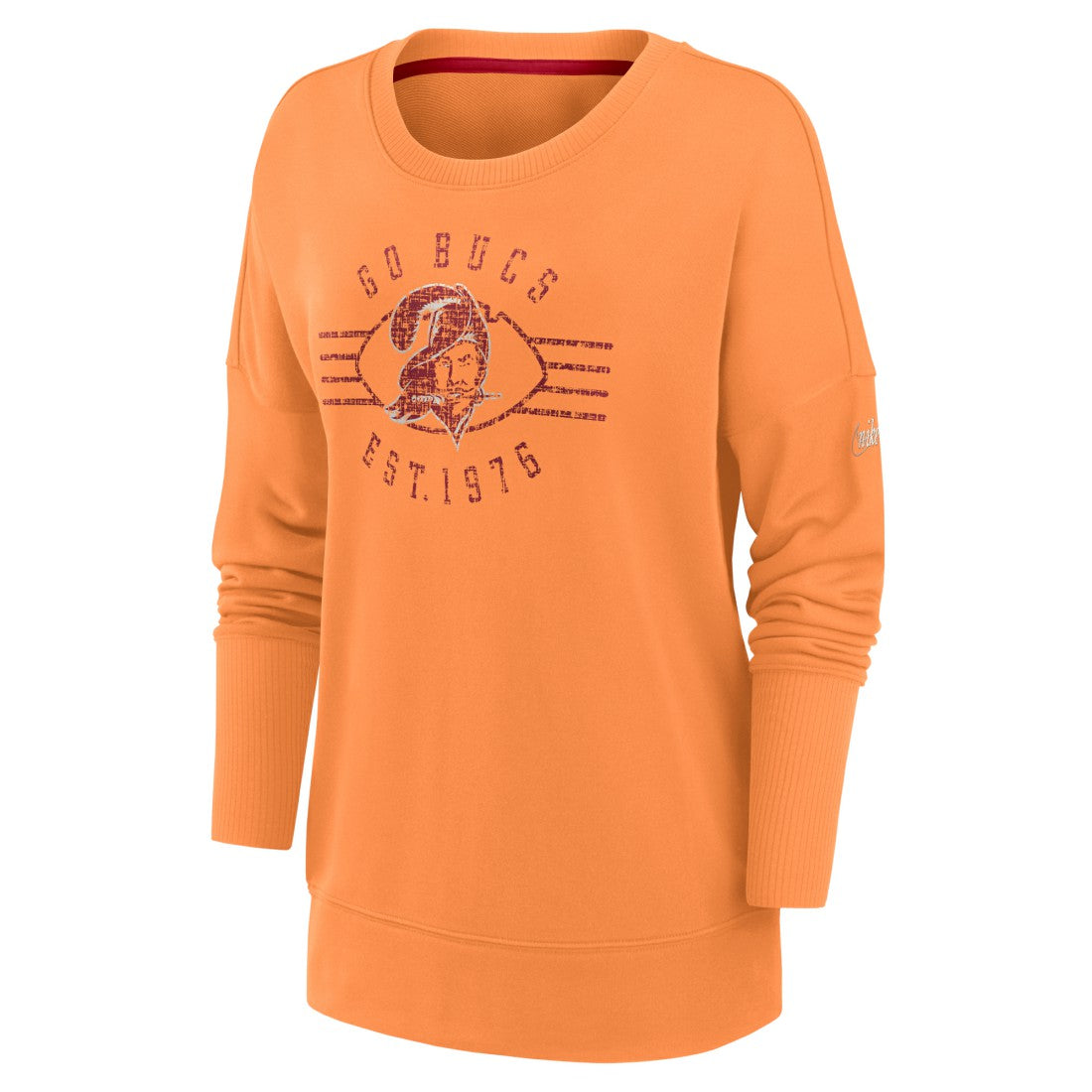 Women's Rewind Playback Icon Performance Pullover Sweatshirt - Tampa Bay Buccaneers Pullover