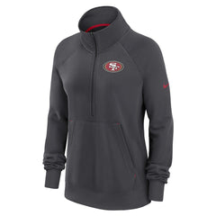 Women's Premium Raglan Performance Half-Zip Sweatshirt - San Francisco 49ers Sweatshirts