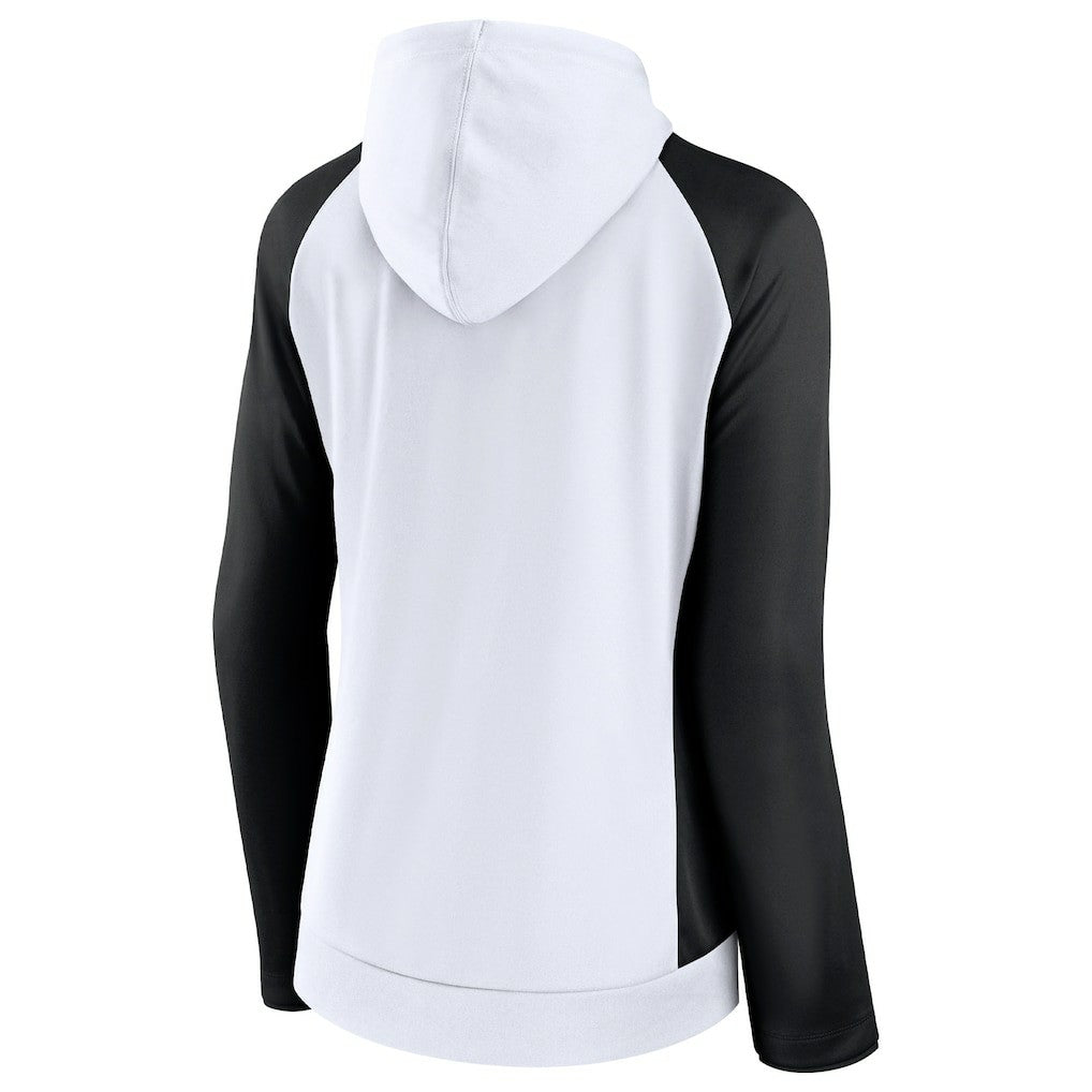 Women's End Around Lightweight Raglan Full-Zip Hoodie Jacket - New Orleans Saints Hoodies