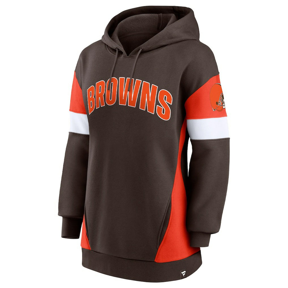 Women's Lock It Down Pullover Hoodie - Cleveland Browns Hoodies