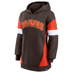 Women's Lock It Down Pullover Hoodie - Cleveland Browns Hoodies