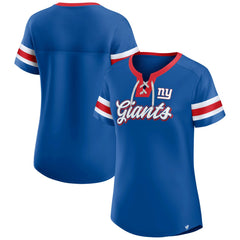 Women's Original State Lace-Up T-Shirt - New York Giants T-shirts