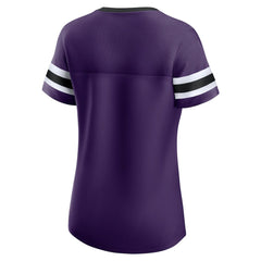Women's Original State Lace-Up T-Shirt - Baltimore Ravens T-shirts