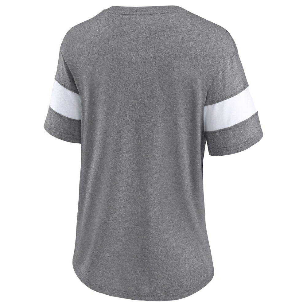 Women's Distressed Team Tri-Blend V-Neck T-Shirt - Cleveland Browns T-shirts
