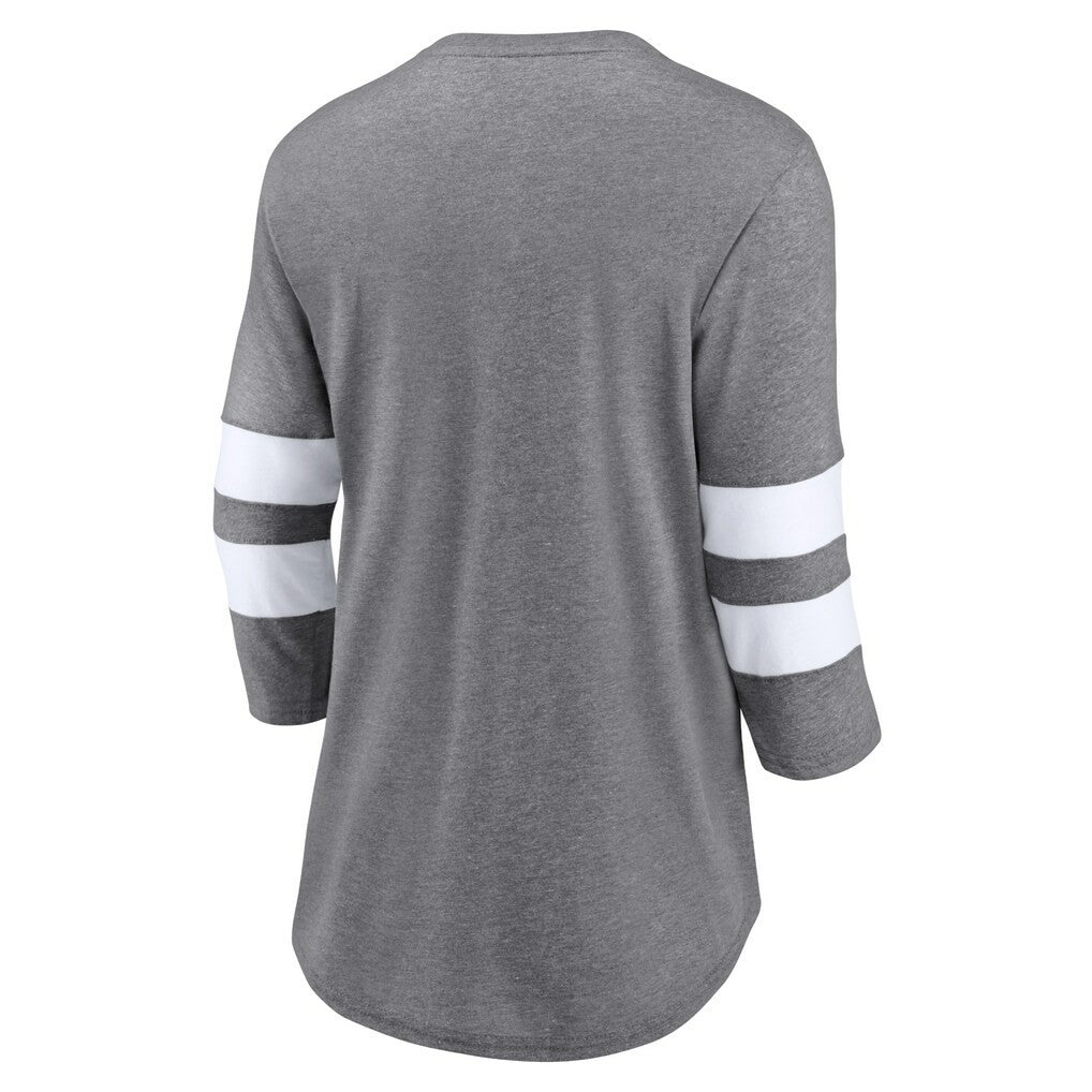 Women's Primary Logo 3/4 Sleeve Scoop Neck T-Shirt - Cleveland Browns T-shirts